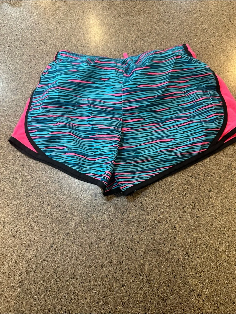 Nike Teal & Pink Running Shorts